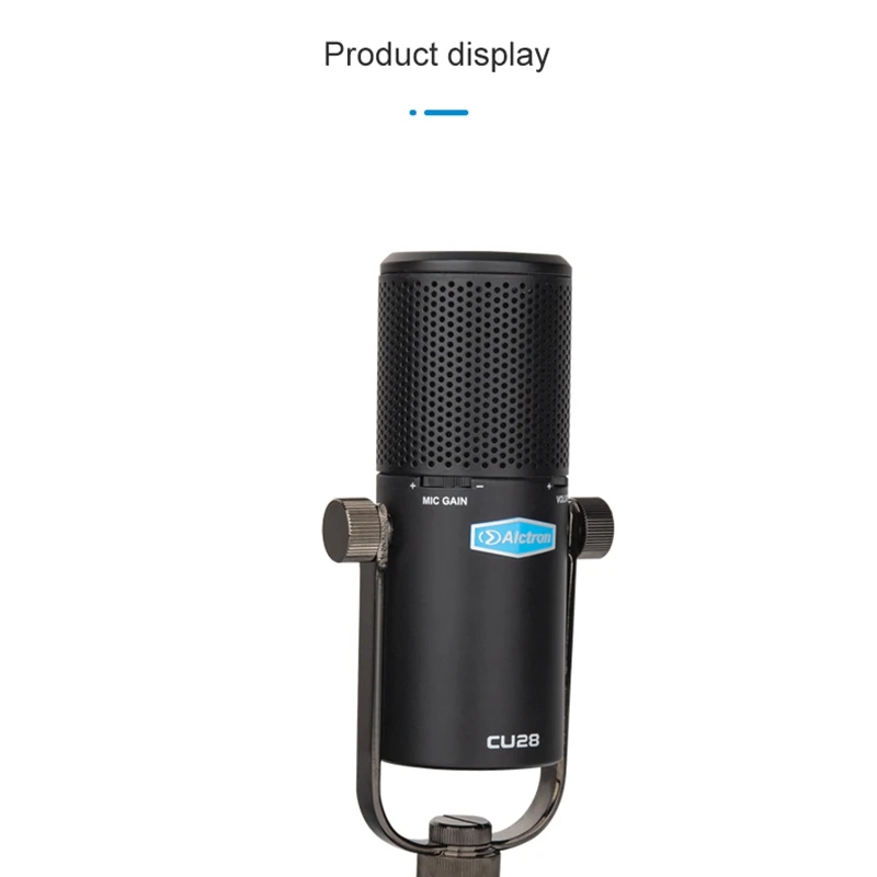Alctron CU28 USB Condenser Microphone Hanging or