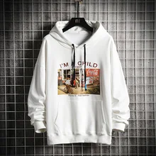 

GlacialWhale Mens Hoodies Men Hip Hop Anime Sweatshirt Male Harajuku Japanese Streetwear Oversized White Hoodie Men Sweatshirts