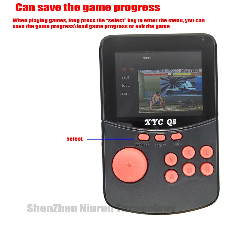 With 512M\\32G TF Card Retro Handheld Video Games Console For NES\\SNES\\MAME\\MD\\GBA 16 Bit Arcade Game Players 10000 Games TV Out