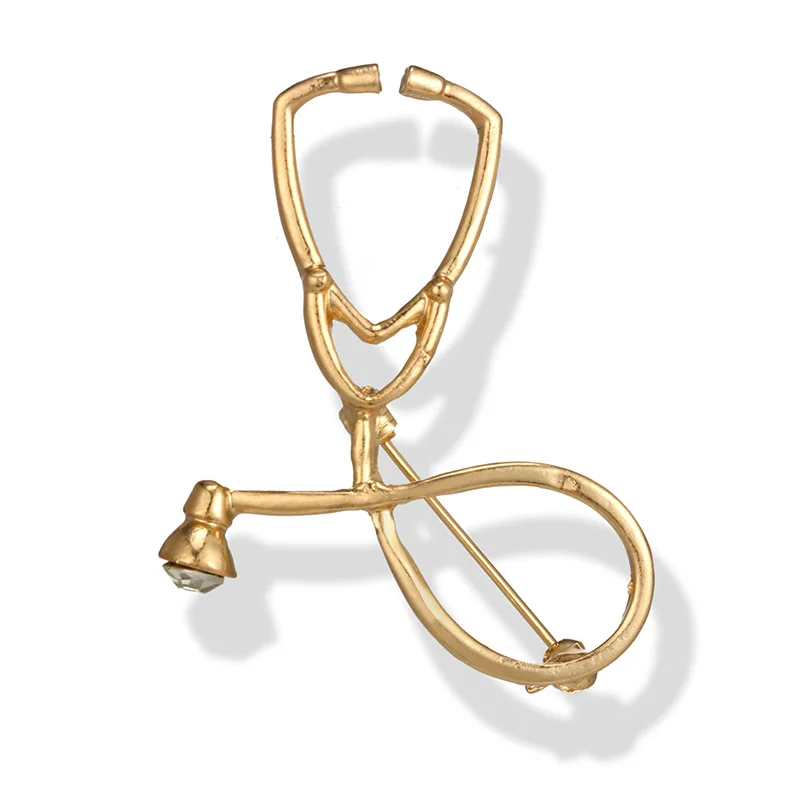 

New Style Jewelry European And American-Style Cool Originality Doctor Echometer Brooch Brooch