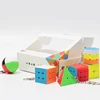 6 in1 Ornaments gift box Key chain Puzzle magic Cube 3x3 cube backpack pendant 3x3 cubo magico 6 pcs lovely Keychain cube toys ► Photo 3/6