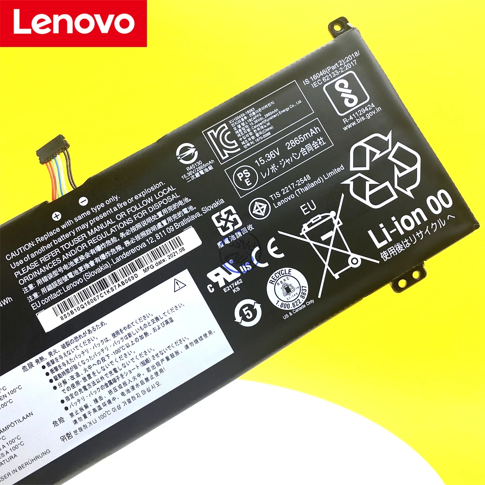 Bateria Original Nova do Portátil para Lenovo Thinkbook 14s-iwl V540s Pro13 14iwl S540-14-iwl L18c4pf0 L18m4pf0 L18d4pf0 - Imagem 2