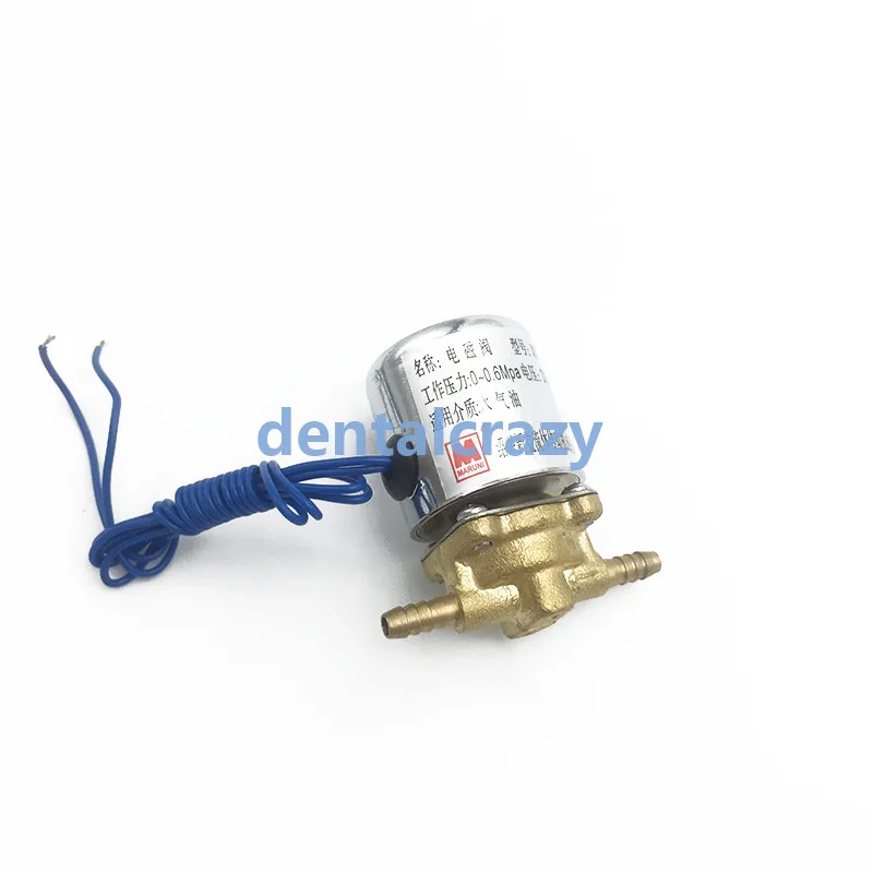 Стоматологический электромагнитный клапан Электрический электромагнитный зубной клапан аксессуар для стула DC24V