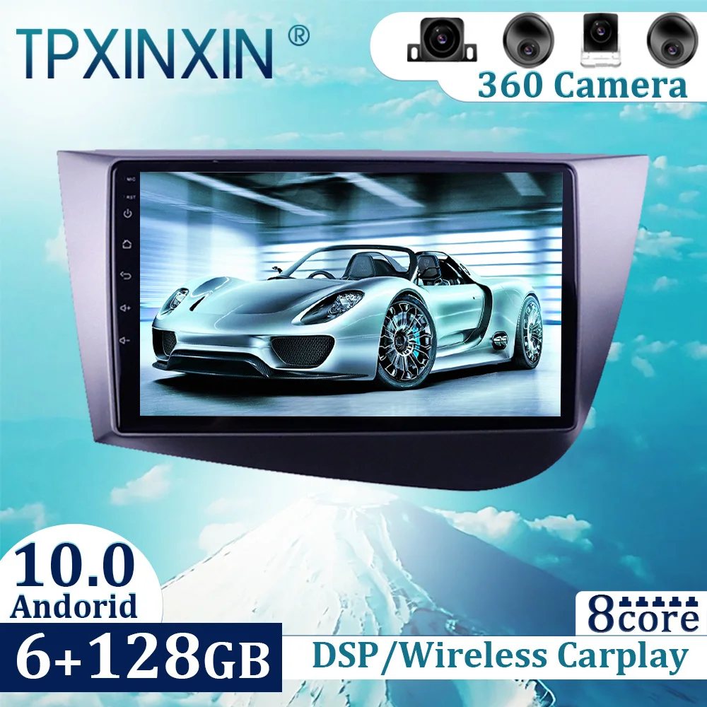 PROD 1005003197162880 6+128GB For Seat Leon 2005-2012 LHD Android 10
Carplay Radio Player Car GPS Navigation Head Unit Car Radio with Screen