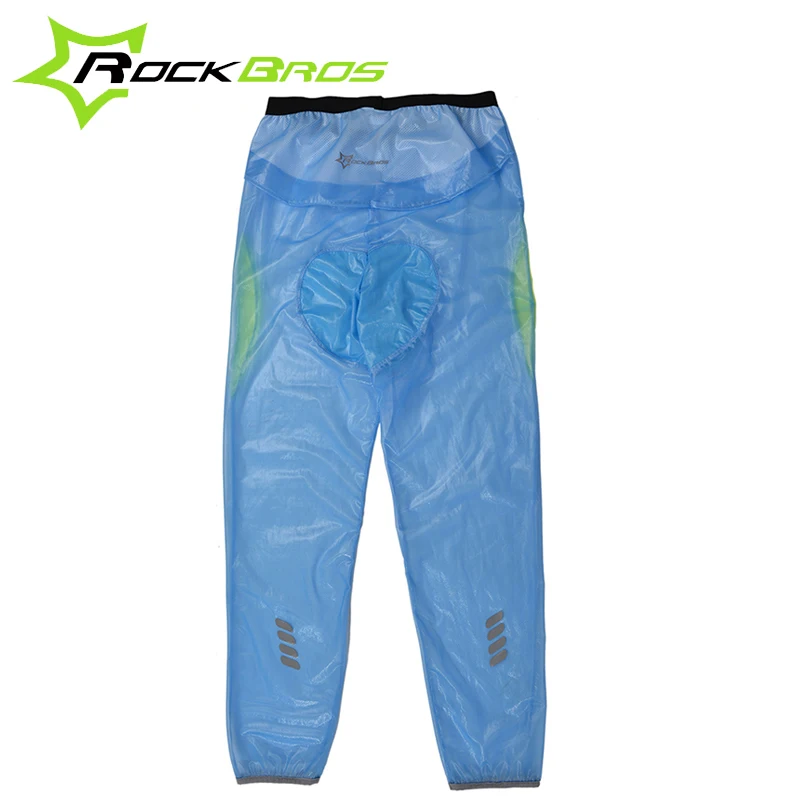 ROCKBROS велосипедный Ветрозащитный брюки MTB Одежда для велоспорта Ciclismo лосины bicicleta Брюки непромокаемый полиэстер 3 цвета 3-4XL