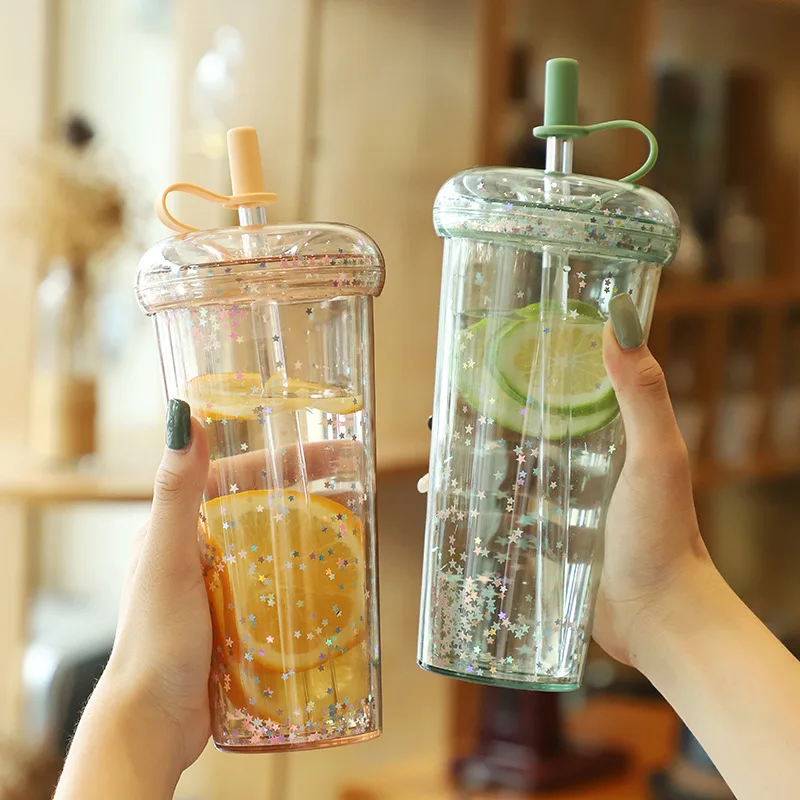 Kawaii Korea Style Bubble Tea Glass Bottle - Special Edition
