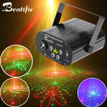 Двухцветные лазерные вечерние светильник s с графикой дискотечный светильник и музыкальное оборудование dj сценический lumiere пульт дистанционного управления звуковой светильник s