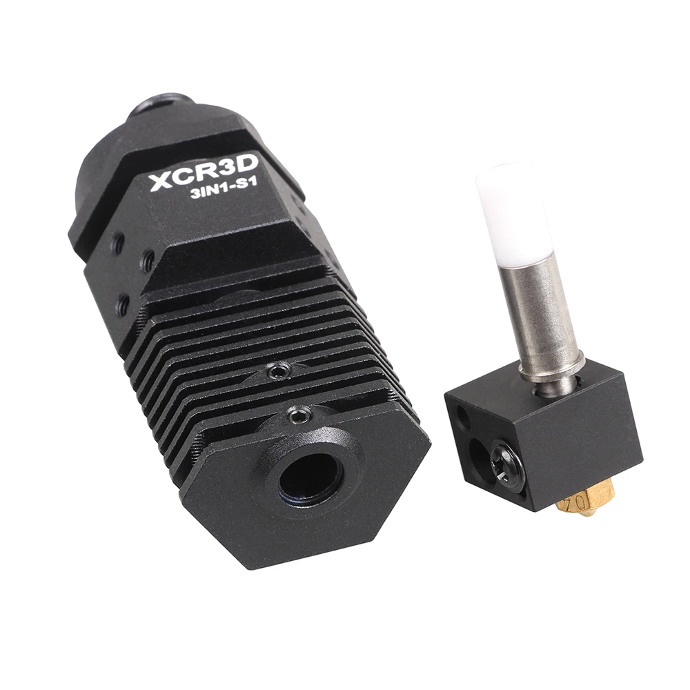 XCR3D 3D Printer Part hotend 3IN1 S1 Hot end 3 in 1 print head Color 0 3
