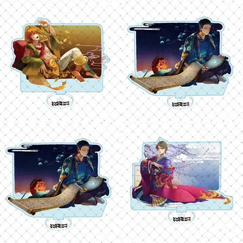 

1Pcs Anime Haikyuu Hinata Kageyama Tsukishima Sugawara Family Acrylic Stand Figure Model Plate Holder Topper Karasuno Toys