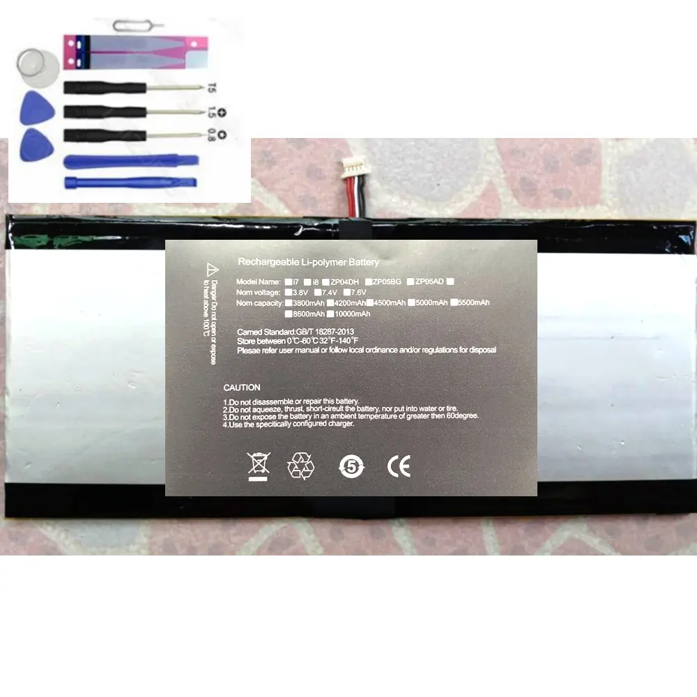 

high quality Original size battery HW-35100220 3.8v 8000mah 29.6wh for Onda oBook11 tablet batteries+tools