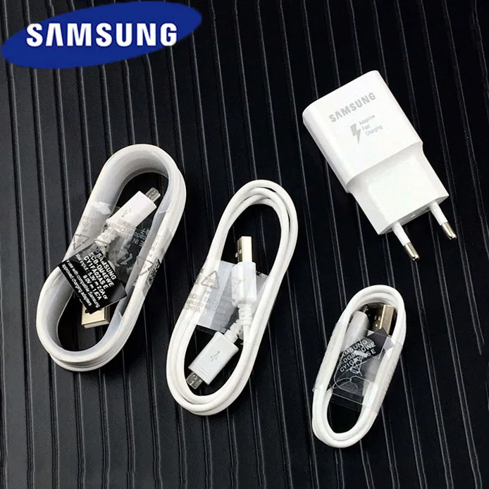 

Samsung j5 2017 Charger 1/1.2/1.5m micro USB For Galaxy a8 a6 a5 Note 4 5 J3 J5 2017 J7 S6 S7 edge S4 Original QC 3.0 EU Adapter