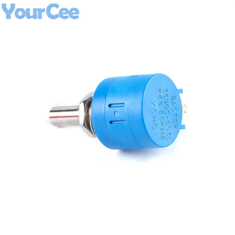 3590S Multiturn Potentiometer 3590 500 1K 2K 5K 10K 20K 50K 100K ohm Potentiometer Adjustable Resistor 3590 102 202 502 103