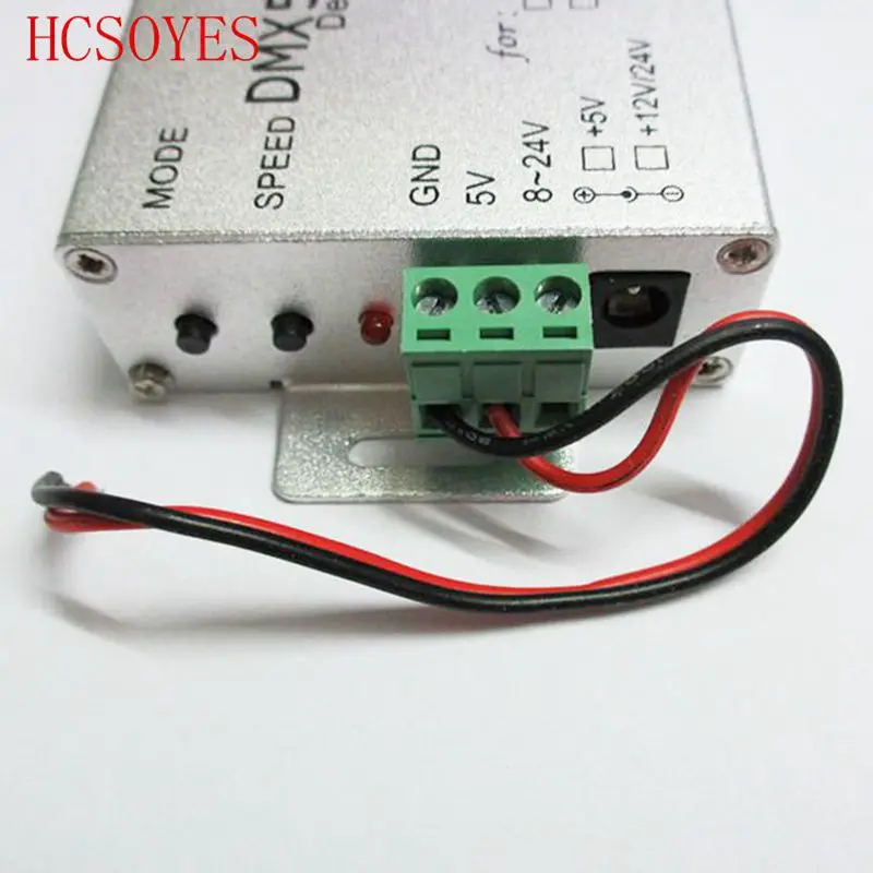 DC5V ws2812B WS2811 DMX dmx512 rgb led контроллер DMX512 декодер плата IC полоса LED SPI конвертер|rgb