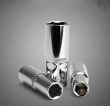 

1/2 Inch 12.5mm Lengthen Hex Nut Driver Wrench 6-Point Deep Socket For Heavy-duty Pneumatic Tools