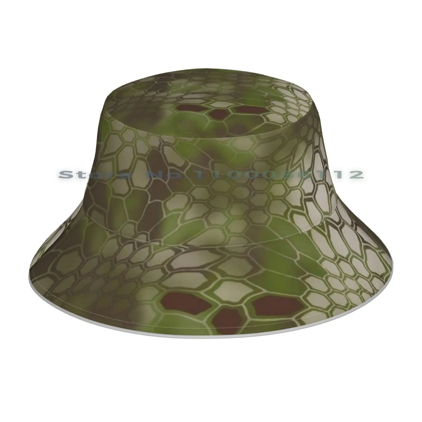 street camo bucket hat