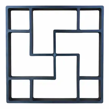 

DIY Home Ornamental Horticulture Paving Concrete Mold Garden Lawn Path Stone Mold Paving Brick Tile Manufacturing Mold