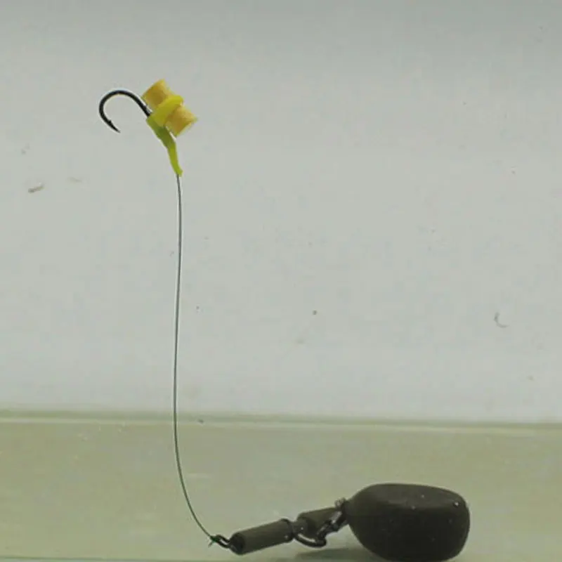 Boite de pêche,lot de 10 mousquetons de pêche à la carpe,finition noire