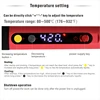 CXG E60WT E90WT E110WT Digital LCD Adjustable NC thermostat Electric soldering iron handle Welding repair +10 pcs 900M tips 5