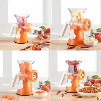 

Stainless Steel Electric Meat Grinders Sausage Stuffer Mincer Grinding Machine Multi-functional Kitchen Cooking Tool