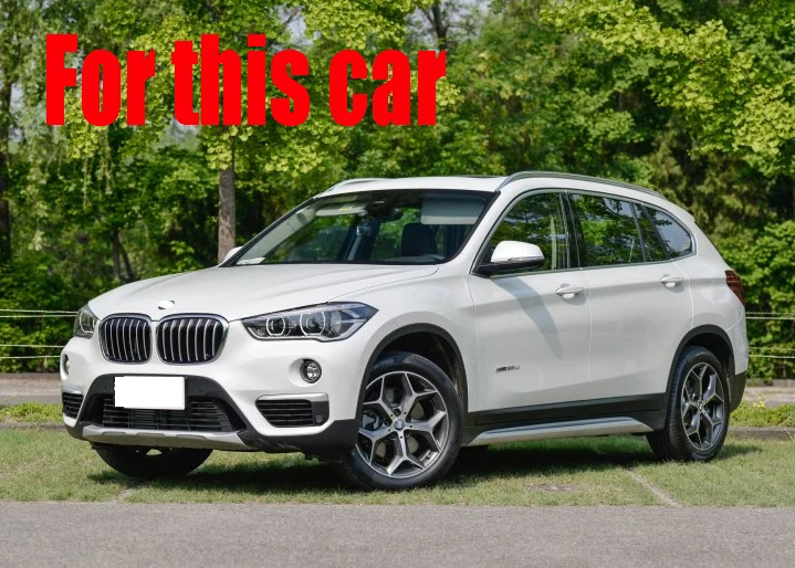 Наклейки для крышки багажника из нержавеющей стали BMW F48 X1 2016 2017|Хромирование| |