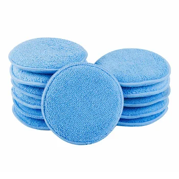 

Applicator Waxing Cleaning Sponge Pad Microfiber Washable High Density