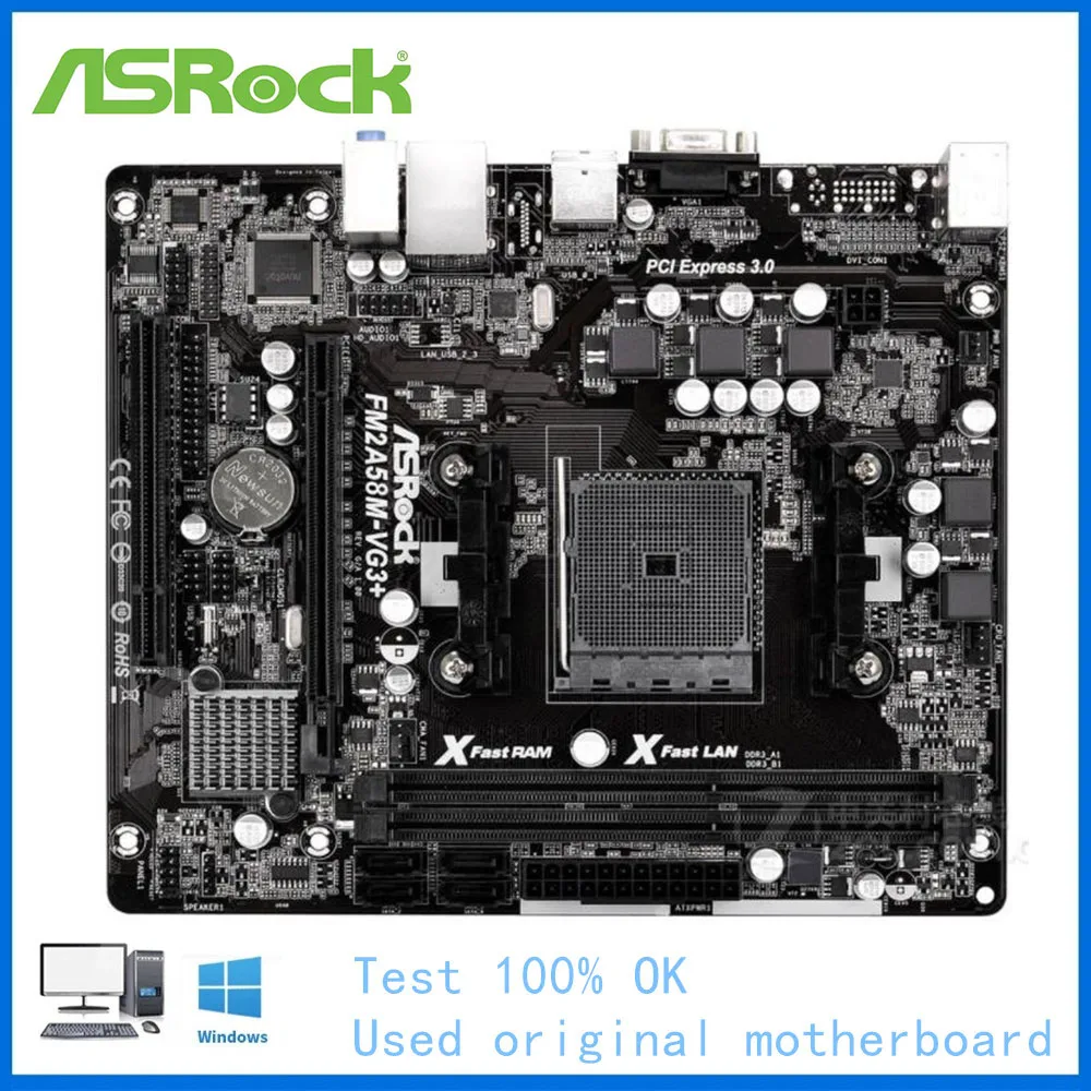 

Материнская плата FM2 APU CPU DDR3 для AMD A58M A58