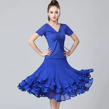 Новая юбка для бальных танцев, женские платья для латинских бальных танцев, национальный стандарт, юбка для вальса, танцевальный костюм для фламенко для соревнований