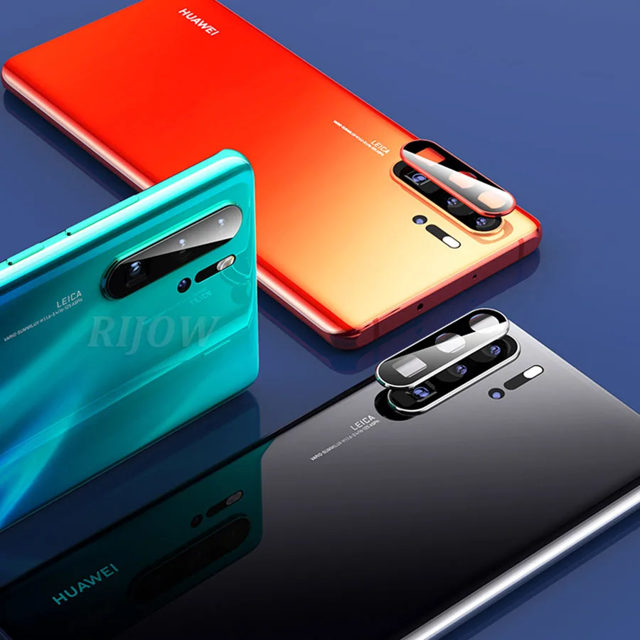 Для huawei P30 Pro Чехол для Камеры антидетонационный Лен закаленное стекло+ металлический чехол для huawei P30 защита для объектива камеры пленка