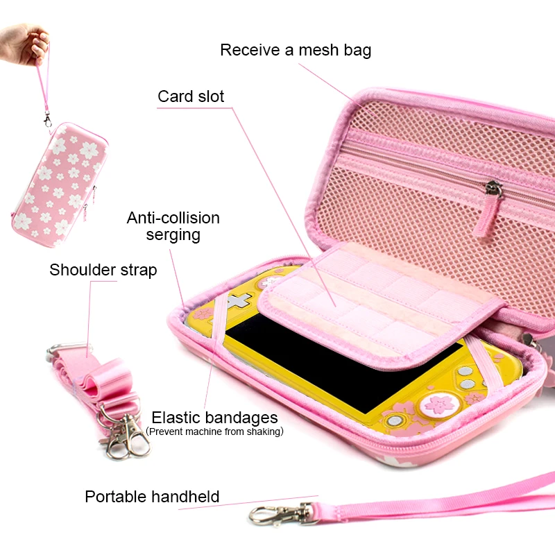 Nintendo Switch Lite ピンク 猫デザイン Nintendo Switch Lite ピンク 猫ボタン Pusheen Balloons