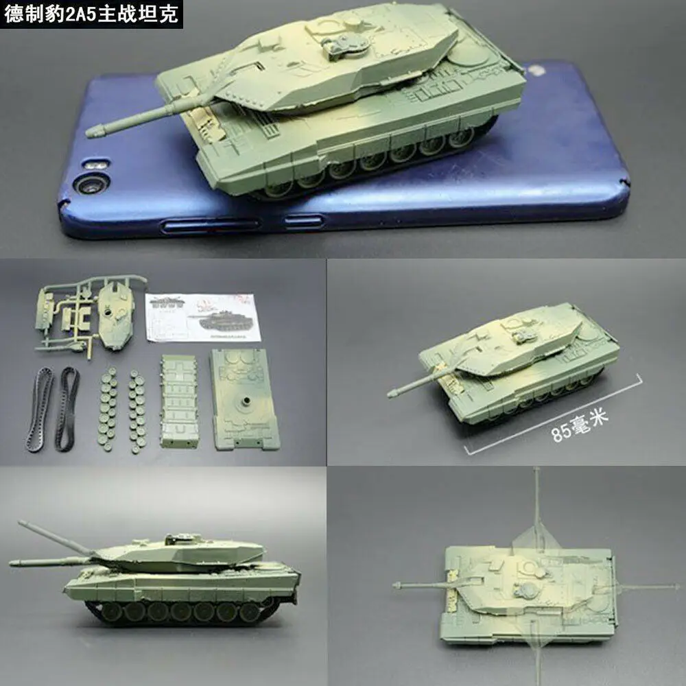 1: 72 Масштаб экшн фигура M42 JSU-152 T-55A M1A2 T72-MI Мини Танк собранная модель Тяжелая машина Танк подарок для детские игрушки сделай сам