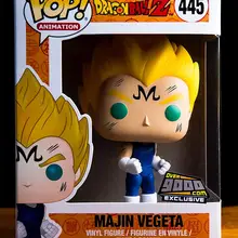 FUNKO POP японское аниме Dragon Ball Majin VEGETA#445 фигурка Коллекционная модель игрушки для детей подарок на день рождения