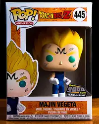 FUNKO POP японское аниме Dragon Ball Majin VEGETA #445 фигурка Коллекционная модель игрушки для детей подарок на день рождения