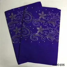 Африканский гелевый головной убор ASO OKE Высококачественная нигерийская Кружевная повязка на голову ASO OKE обертывание бисером и стойками для вечерние 2 шт./лот