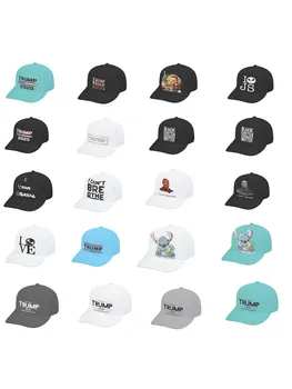 

2020 United States Unisex Classic Trucker Hat Twill Adjustable Suitable for Men white one size"]