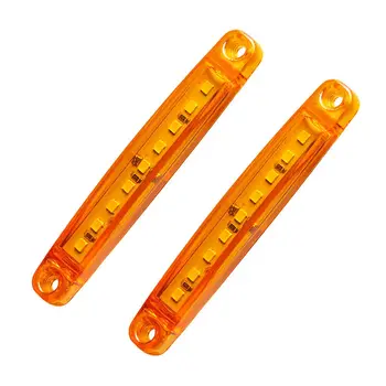 

ABS Side Marker Lights Turn Signal 9 LED 12-24V License plate Replacement