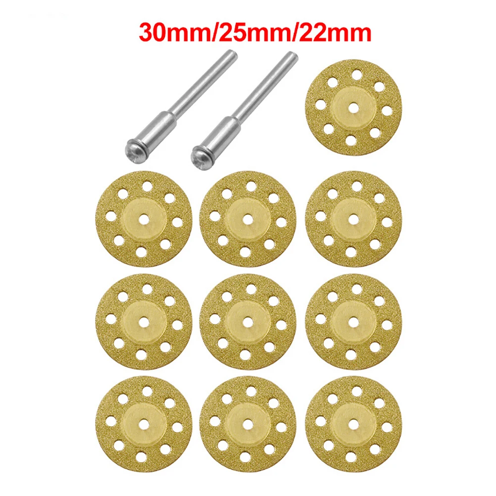 

10Pcs/set Accessories Diamond Grinding Wheel Diamond Discs Circular Cutting Disc Grinding Wheel Saw Rotary Tool