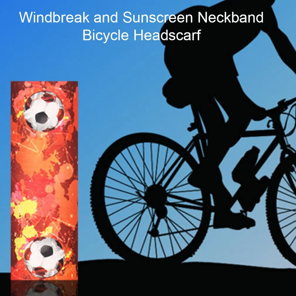 Bicycle Headband Multifunctional Magic Headband Bicycle Riding Headscarf Protection Mask Windproof Anti-Sun Scarf