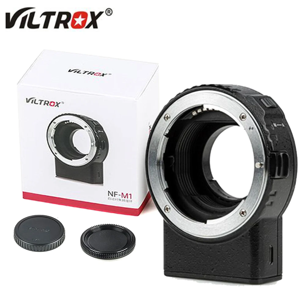 Viltrox NF-M1 AF Lens Adapter Auto Focus Mount Ring for Nikon F to M4/3 Camera Panasonic GH4 GH5 Olympus E-M5 E-M10 III | Электроника