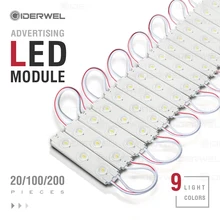 Module de publicité Led extérieur Super lumineux, fenêtre frontale, panneau lumineux, SMD2835 3LED, bande lumineuse étanche IP68 12V 20/100/200 pièces/lot