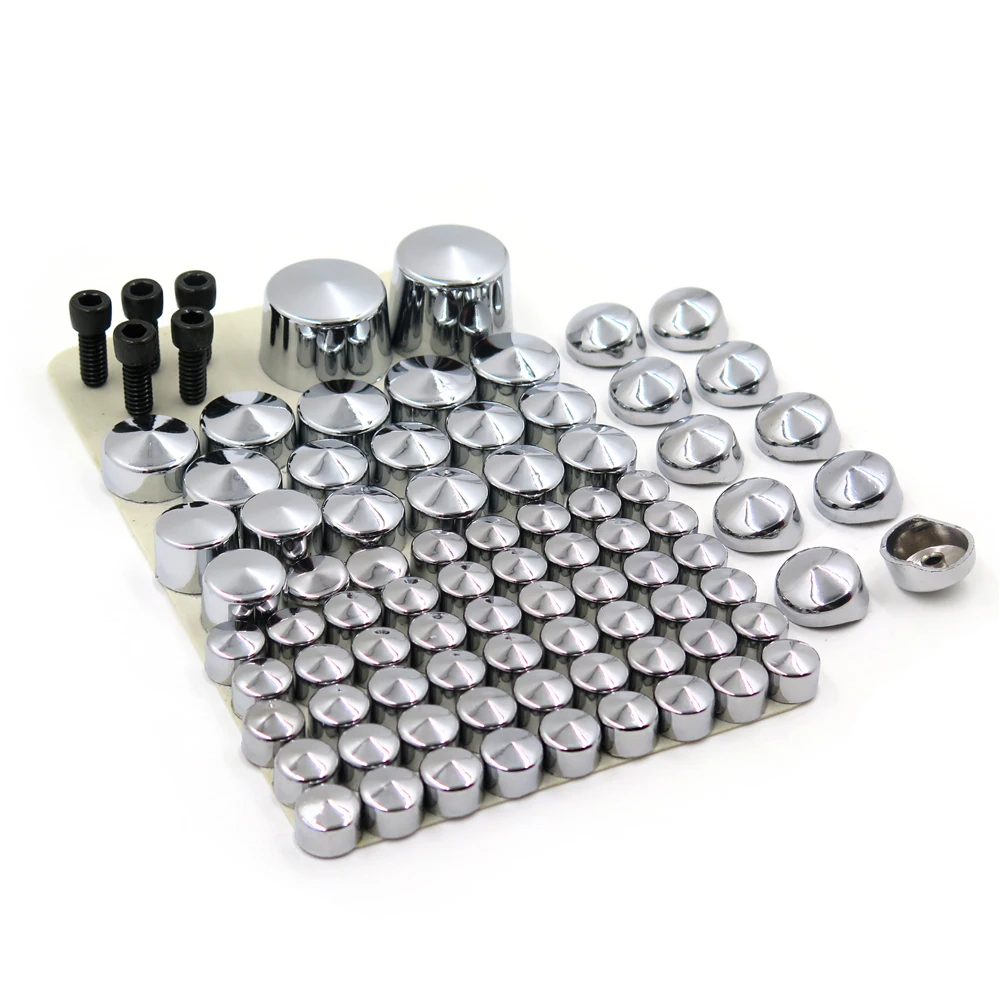 

Motorcycle Parts Bolts Toppers Caps For 2007-2016 2008 2009 2010 2011 2012 Harley Softail Twin Cam Bolts Toppers Caps CHROME