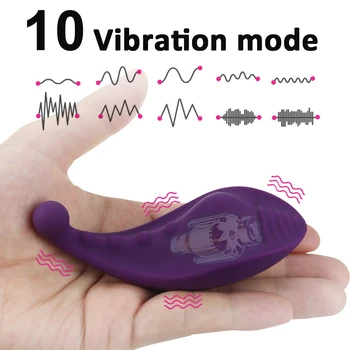 Clitoral Stimulation Wearable Panty Vibrator Portable Vagina Clit Anal Stimulator Massager Sex Vibrating Toy for Women & Couples 3