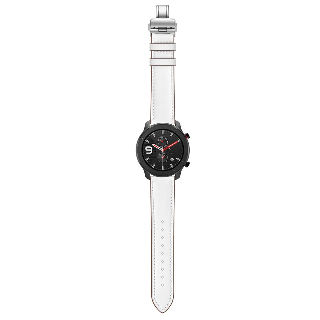 CARPRIE Бабочка Пряжка кожаные Наручные часы ремешок для AMAZFIT GTR часы 42 мм SL модный дизайн часы ремешок Aug23