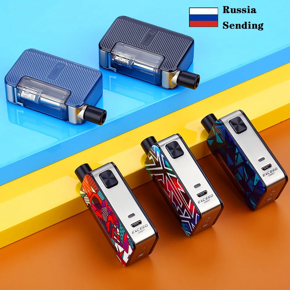 Оригинальный набор для вейпа Joyetech Exceed Grip Pod с аккумулятором 1000 мАч и картриджем 4 5