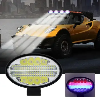 

2 Colors 48LED Car Work Light 44W Spot Headlight Waterproof Fog Lamp For Off Road Truck Tractor Boat Trailer SUV 10-35V