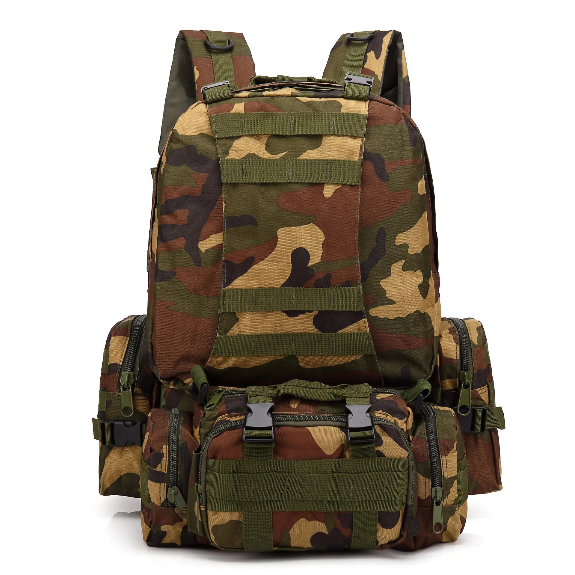 Multifunctional Backpack Mens Outdoor Bags Big Capacity Combination Mountaineering Bag Tactical Military Waterproof Camping Bag