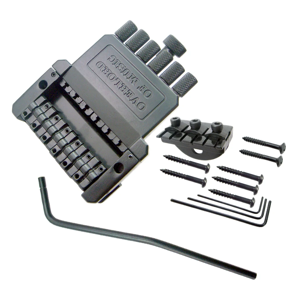 

Headless 6 String Electric Bass Bridge Tailpiece For Headless Bass DIY parts