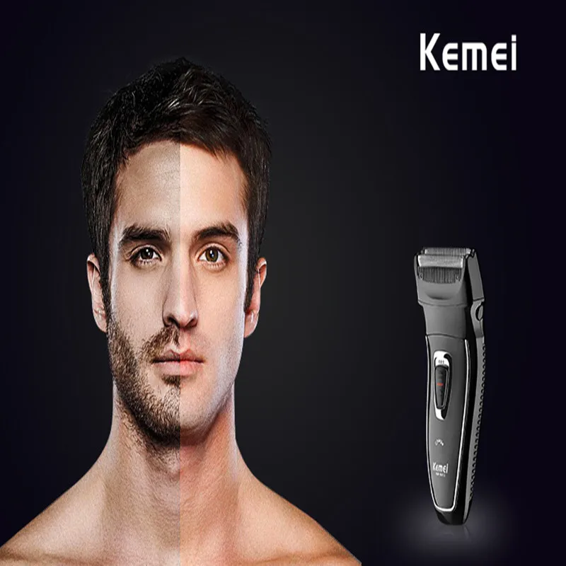 Kemei перезаряжаемый электробритва возвратно-поступательный электронный станок для бритья роторный триммер для волос уход за лицом бритва KM-8013 40D