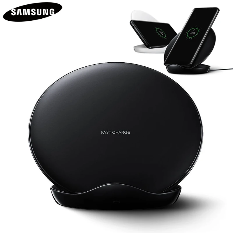 Оригинальное Быстродействующее Беспроводное зарядное устройство QI для Samsung Galaxy