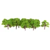 25x Z SCALE Model Train Trees Street Layout Garden Landscape Wargame Diorama 4