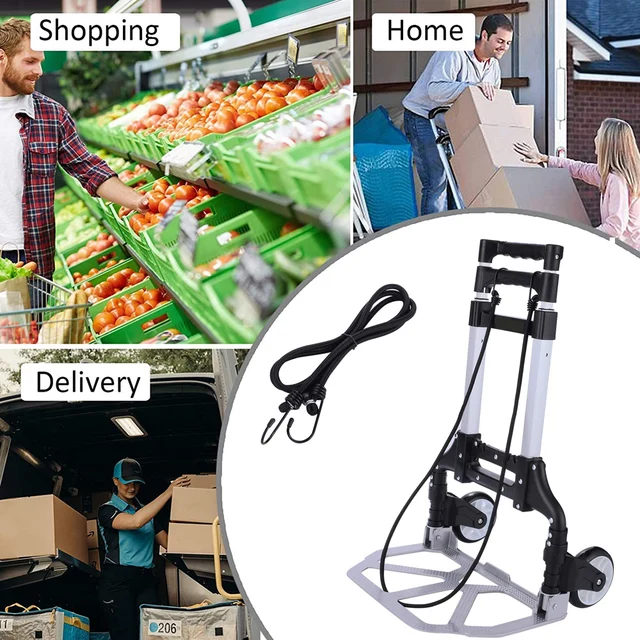 Világítsa Meg A Kocsi Kosárát Kerekek Piacon Bevásárlókosár Összecsukható Bevásárló Kosár Idős Lépcsőzetes Pótkocsi Kézitáskák Vásárlás - Image 6